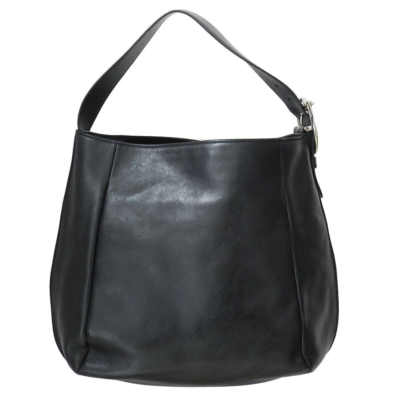 Gucci Ribot Horse Buckle Black Leather Hobo Bag at 1stDibs | ribot horse