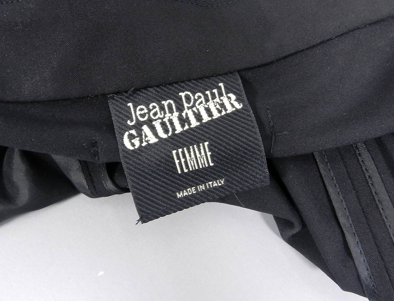 Women's 1990's Jean Paul Gaultier Black Jacket