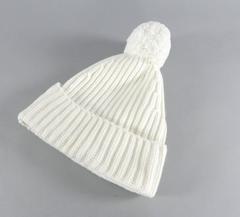 Chanel Winter White Knit Toque Hat - Cashmere