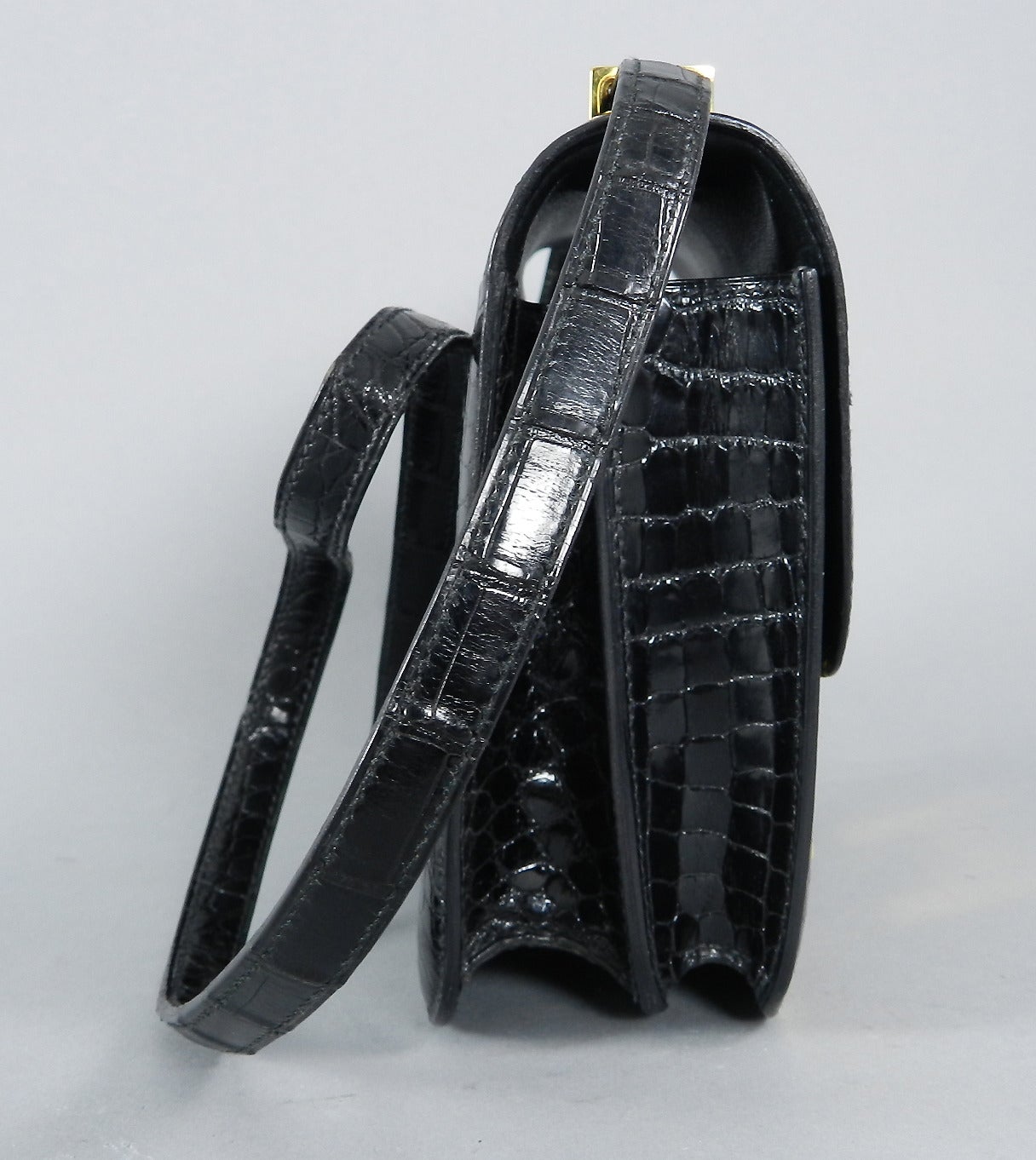 Hermes Vintage 1992 Alligator Constance Mini 18cm 3