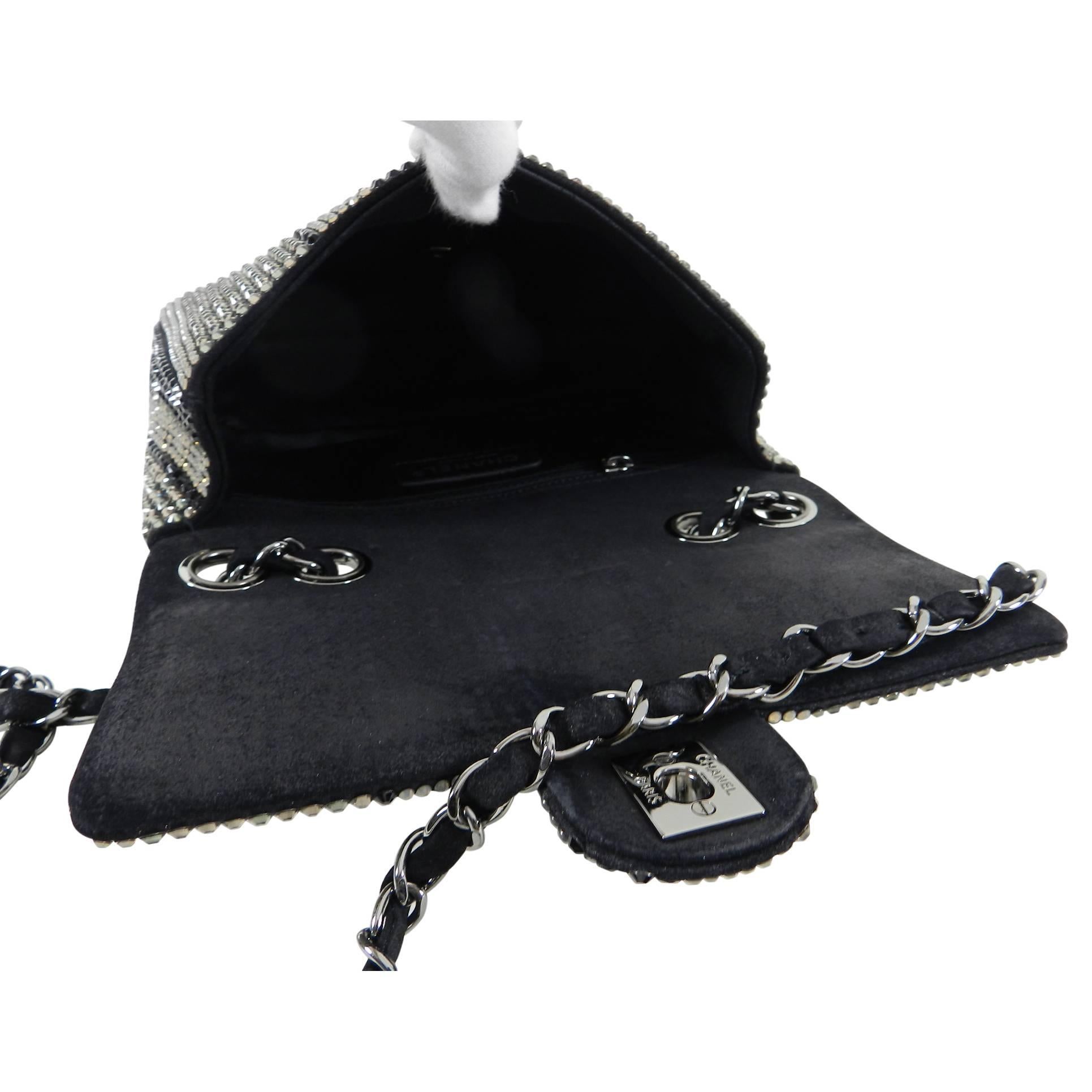 Chanel Strass swarovski crystal Mini Flap Bag 2