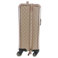 Gucci GG Supreme Monogram 4 Wheel Carry-on Luggage - Winter Rose