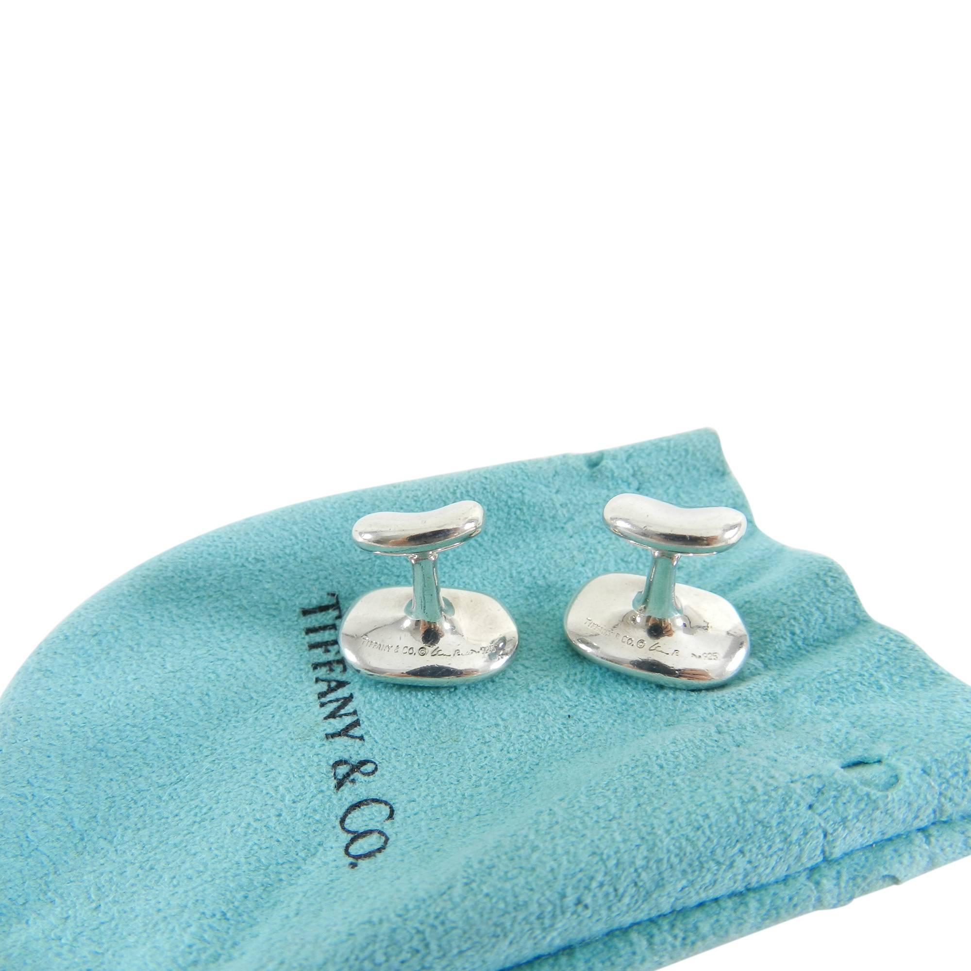 elsa peretti bean cufflinks