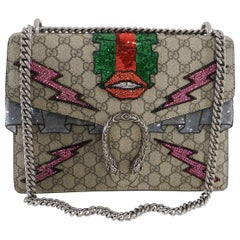 Gucci Dionysus GG supreme embroidered Runway Bag, S / S 2016 