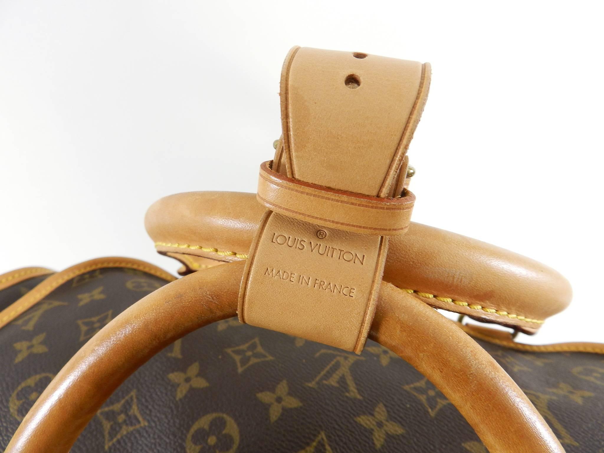 Louis Vuitton Monogram Canvas Sac Chien Train Case Bag 2