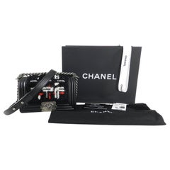 Chanel Red and Black Limited Edition Le Boy Bag