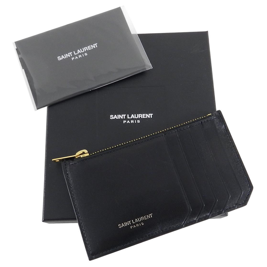 Small Zip Around Coin Purse Misc Accessories Yves Saint Laurentmens 