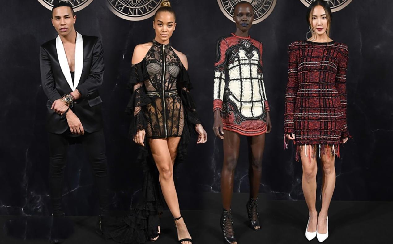 Balmain Red Check Fringe Knit Dress Pre Fall 2017 At 1stdibs