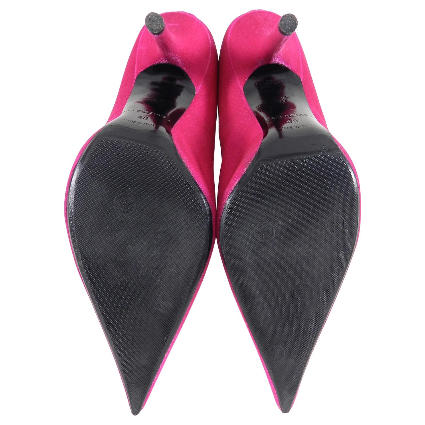 hot pink balenciaga boots