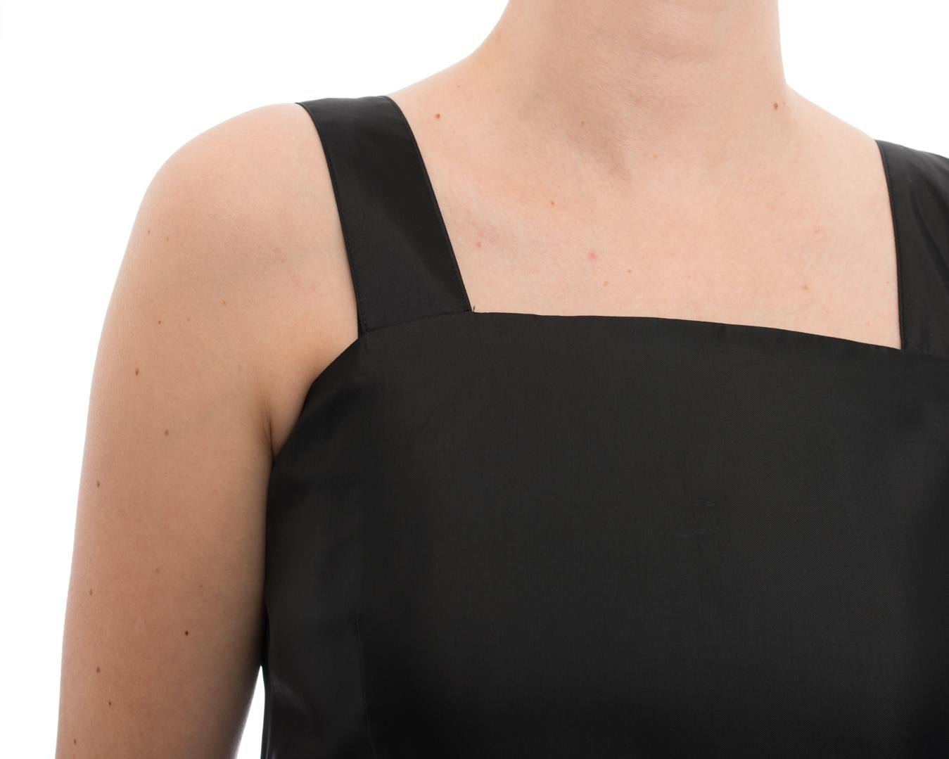 Noir Kei Ninomiya Comme Des Garcons Black Ruffle Dress - S 1