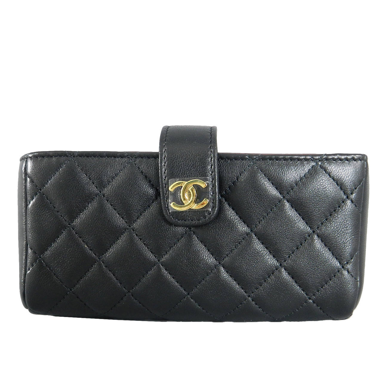 Chanel Small Quilted Leather Clutch