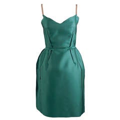 Lanvin 2012 Green Dress - alber elbaz 10 year anniversary