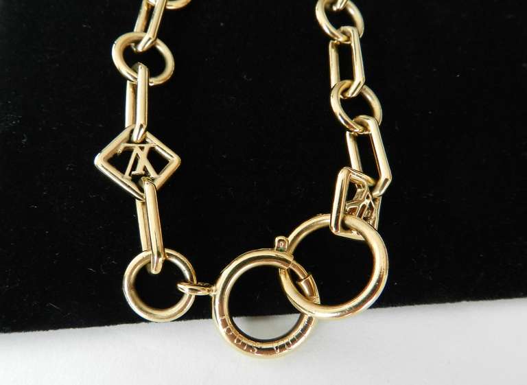 Louis Vuitton Treble Bracelet - Brass Multistrand, Necklaces