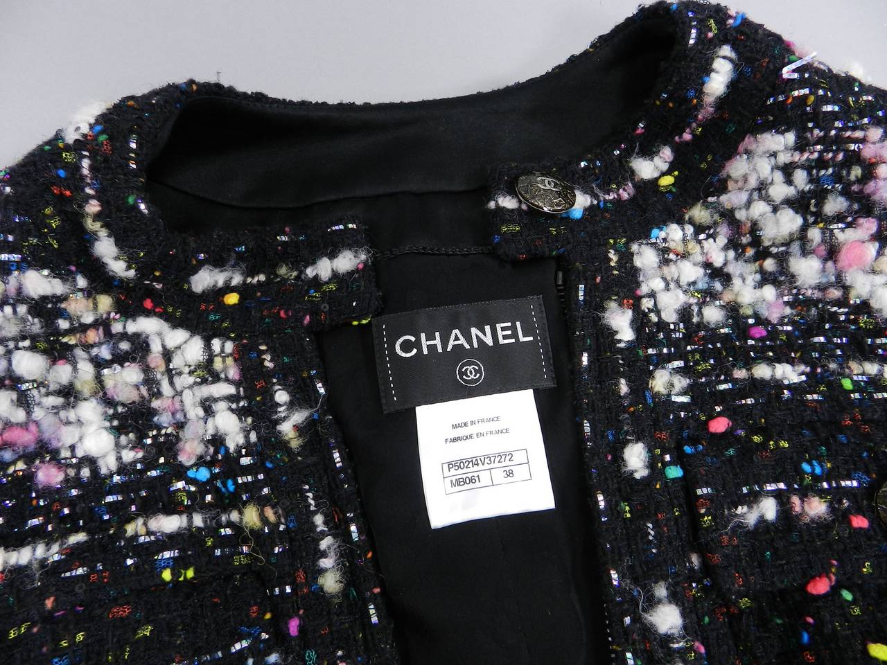 Chanel 14A Multicolor Coat Dress - Runway and Ad Campaign 4
