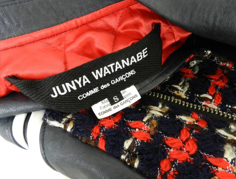 Junya Watanabe Comme des Garcons Tweed Varsity Jacket - Fall 2013 4