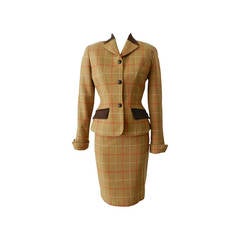 Thierry Mugler Vintage Hunting Skirt Suit