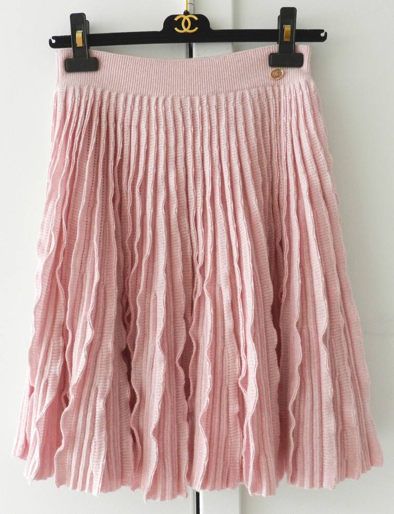 Chanel 13C Pink Skirt