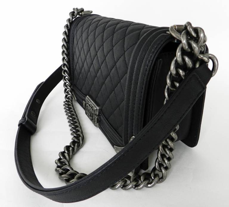 Chanel Medium Dallas Boy Flap Bag w/ Embellished Sides 1