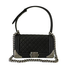 Chanel Medium Dallas Boy Flap Bag w/ Embellished Sides