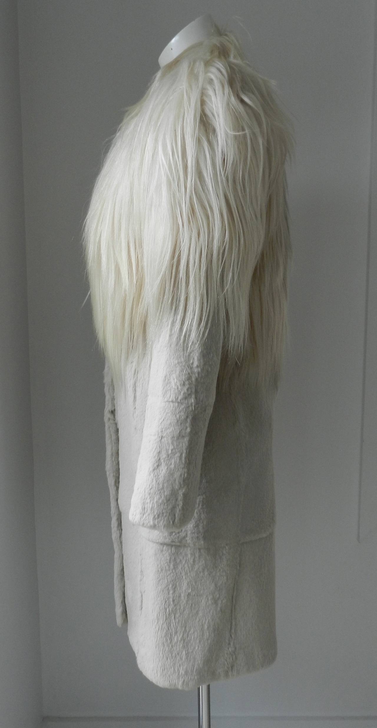 margiela wig coat