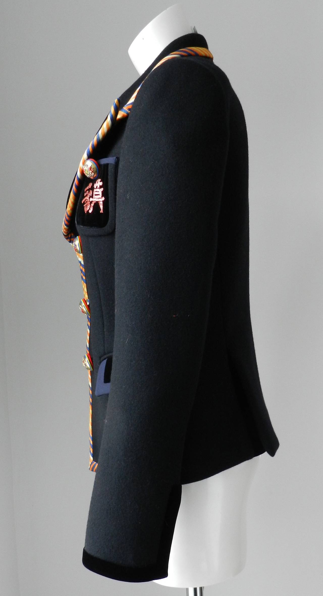 Women's Balenciaga Fall 2007 Runway Ad Campaign Blazer Jacket