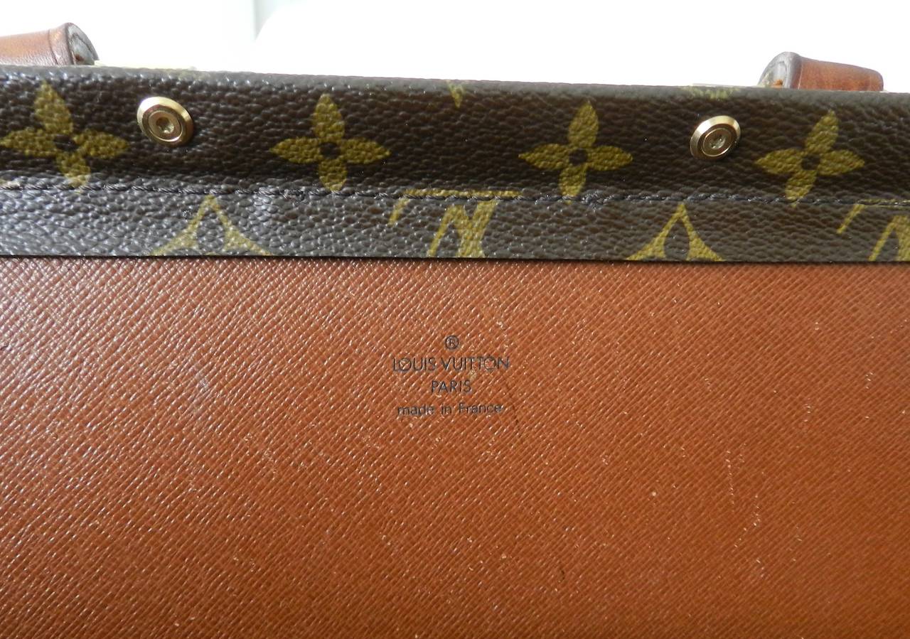 Louis Vuitton Serviette Fermoir Monogram Briefcase 4
