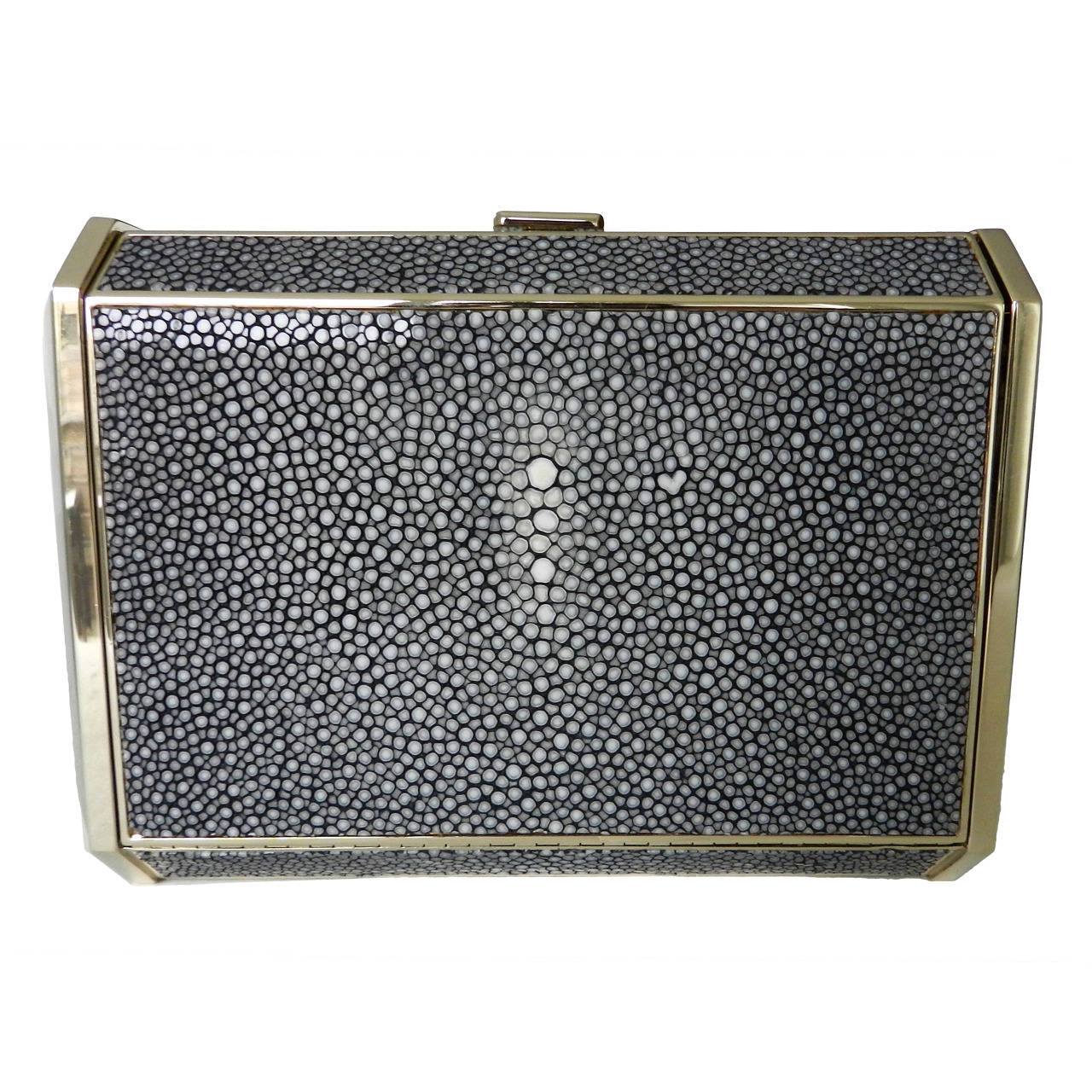 Lanvin Stingray And Resin Box Clutch Bag At 1stdibs Lanvin Stingray And Resin Box Clutch Bag For