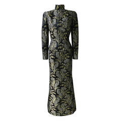 Pierre Balmain Haute Couture Winter 1998-1990 Brocade Suit