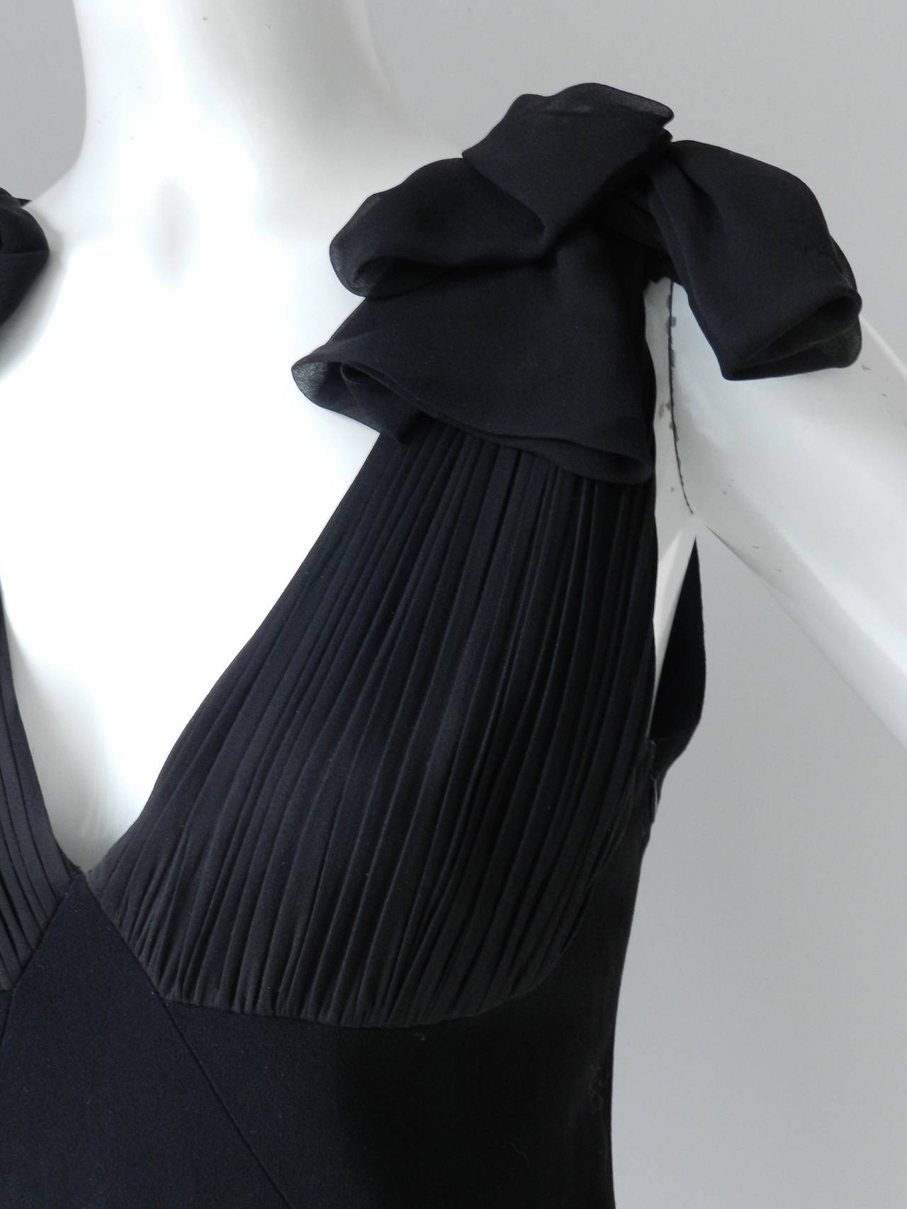 Men's Balenciaga Black Dress with Bows