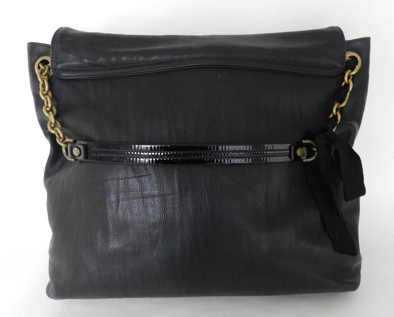 Lanvin Black Happy Bag GM In Excellent Condition In Toronto, ON