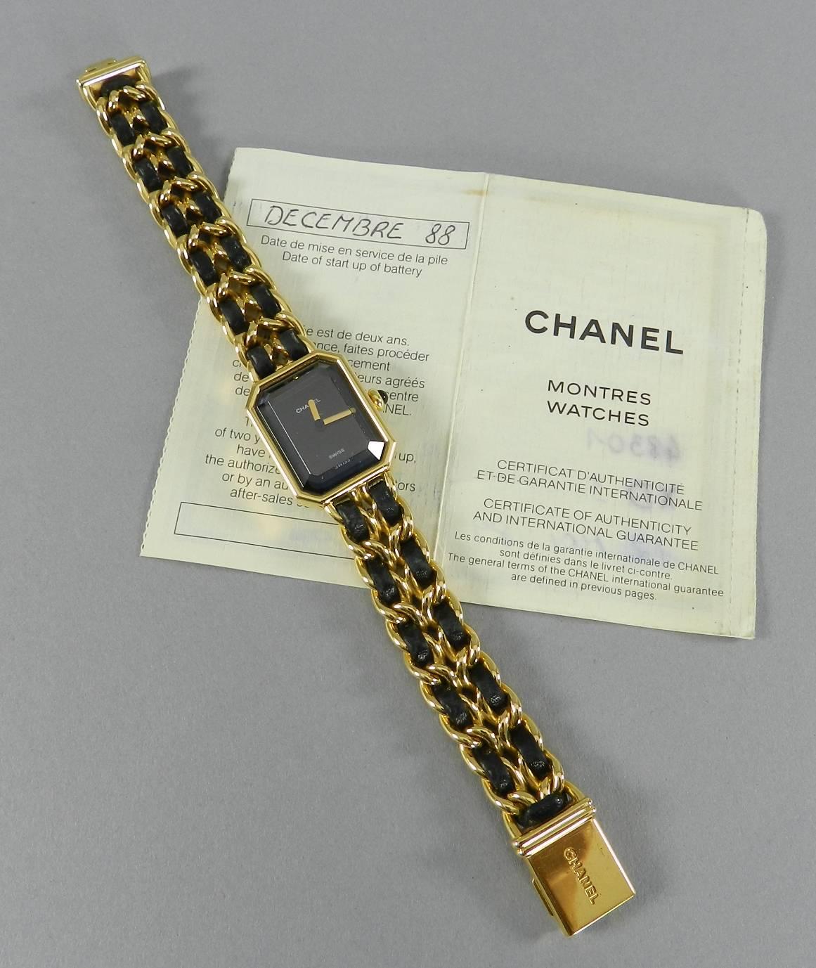 chanel plaque or g20m