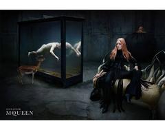 Alexander McQueen Black Silk Victorian Style Jacket, Fall 2002