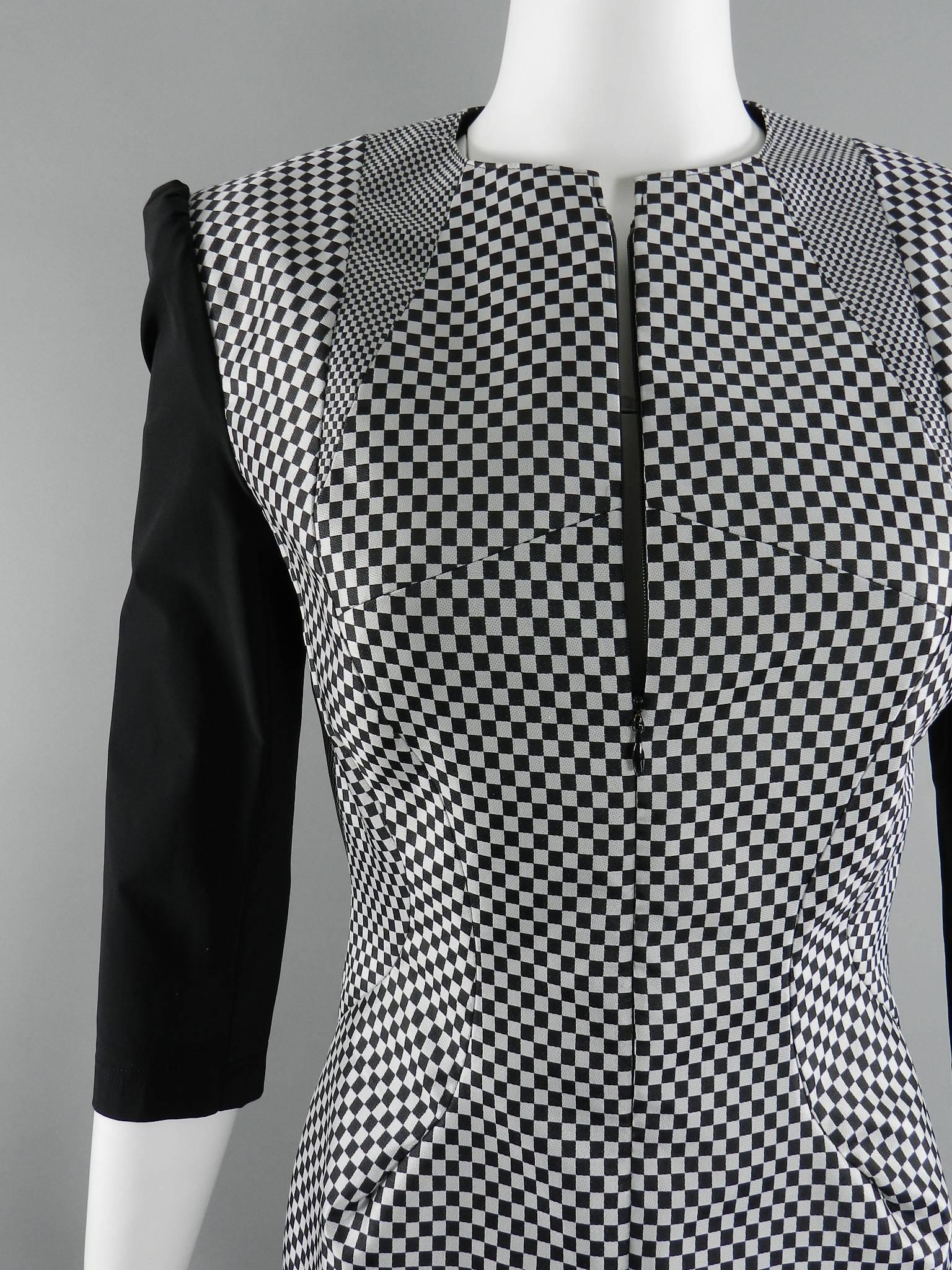 Women's Junya Watanabe Comme des Garcons Geometric Checkered Jacket
