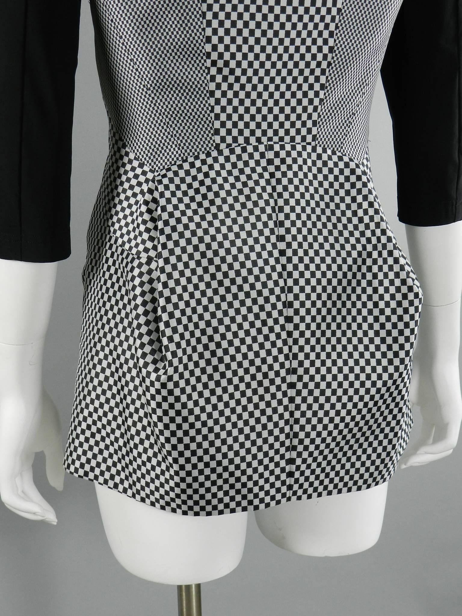 Junya Watanabe Comme des Garcons Geometric Checkered Jacket 2