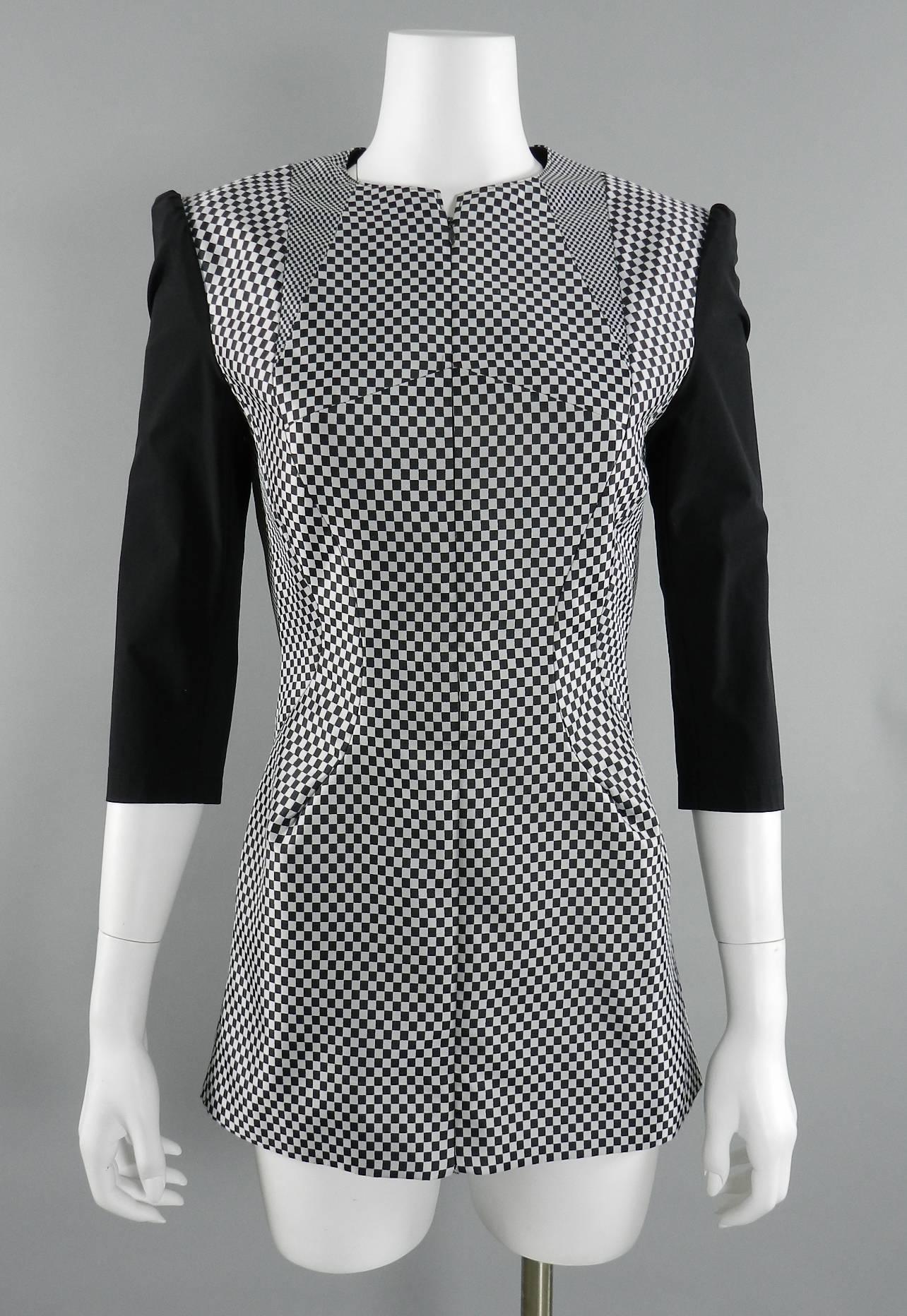 Junya Watanabe Comme des Garcons Geometric Checkered Jacket 5