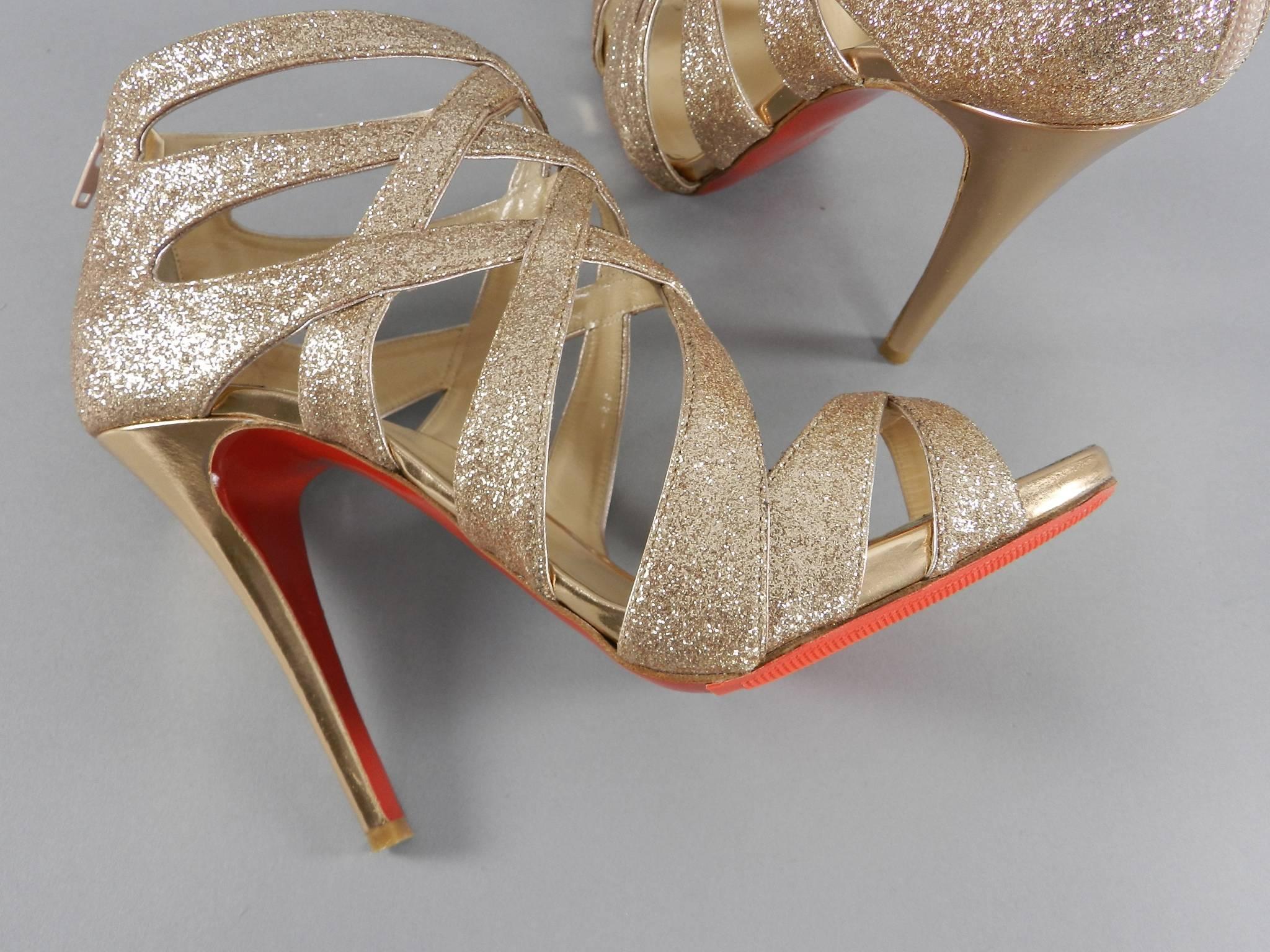 christian louboutin gladiator sandals