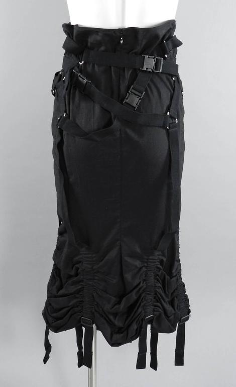 スカート Junya Watanabe 2002 Cutting Long Skirt JUNYA WATANABE COMME des GARCONS Trench Coat Reconstructed
