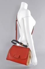 Fendi Silvana Bag - Red, Camel, Black
