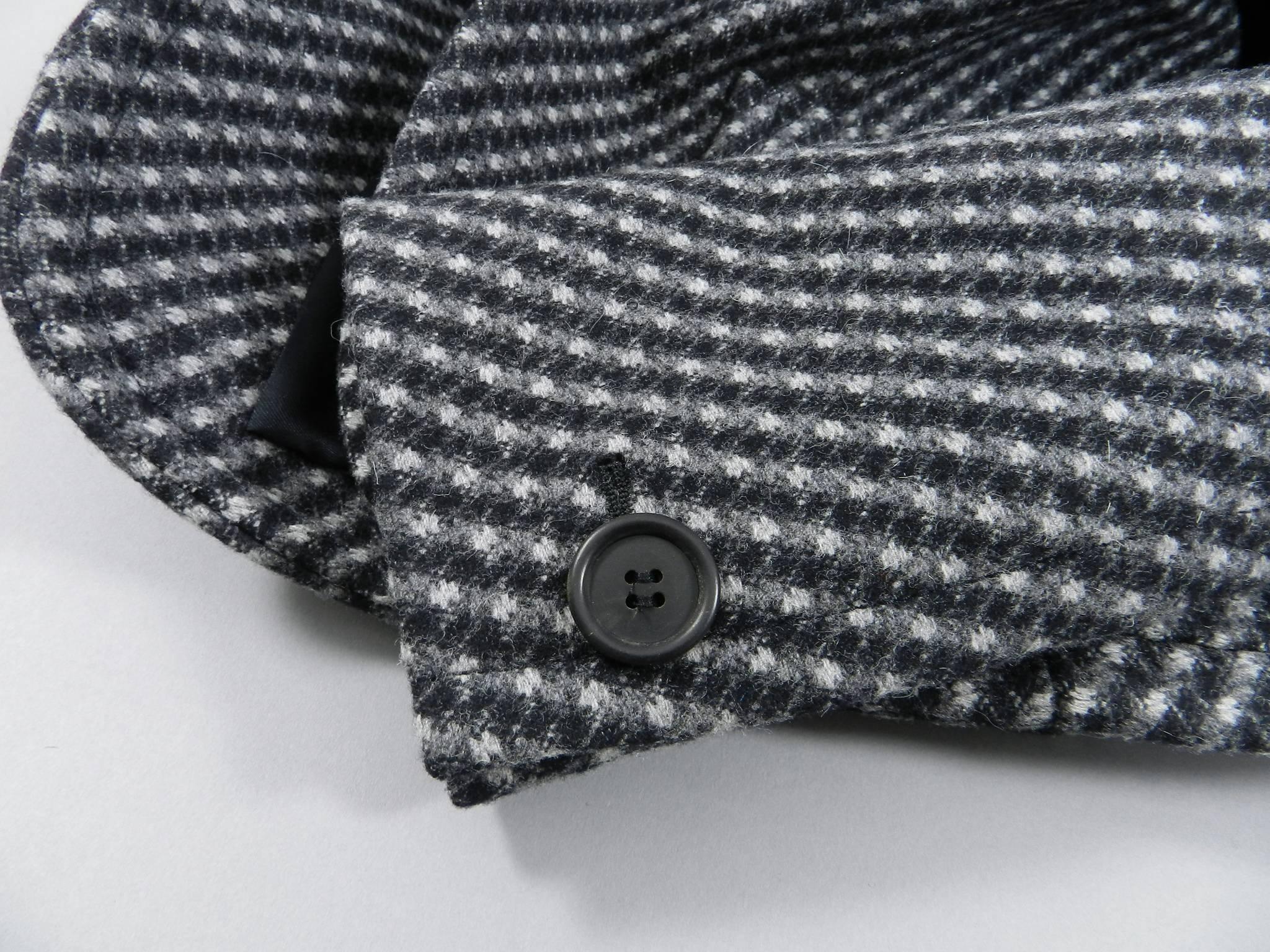 Prada Fall 2014 Grey Wool Jacket  1
