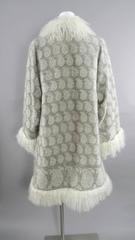 Pierre Balmain Haute Couture by Oscar de la Renta Mongolian Fur Sweater Coat