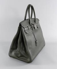 Hermes Birkin Bag 40cm Vert Bronze Togo Palladium