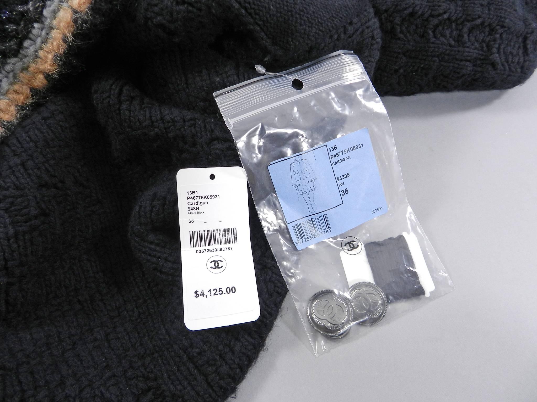 chanel sweater coat