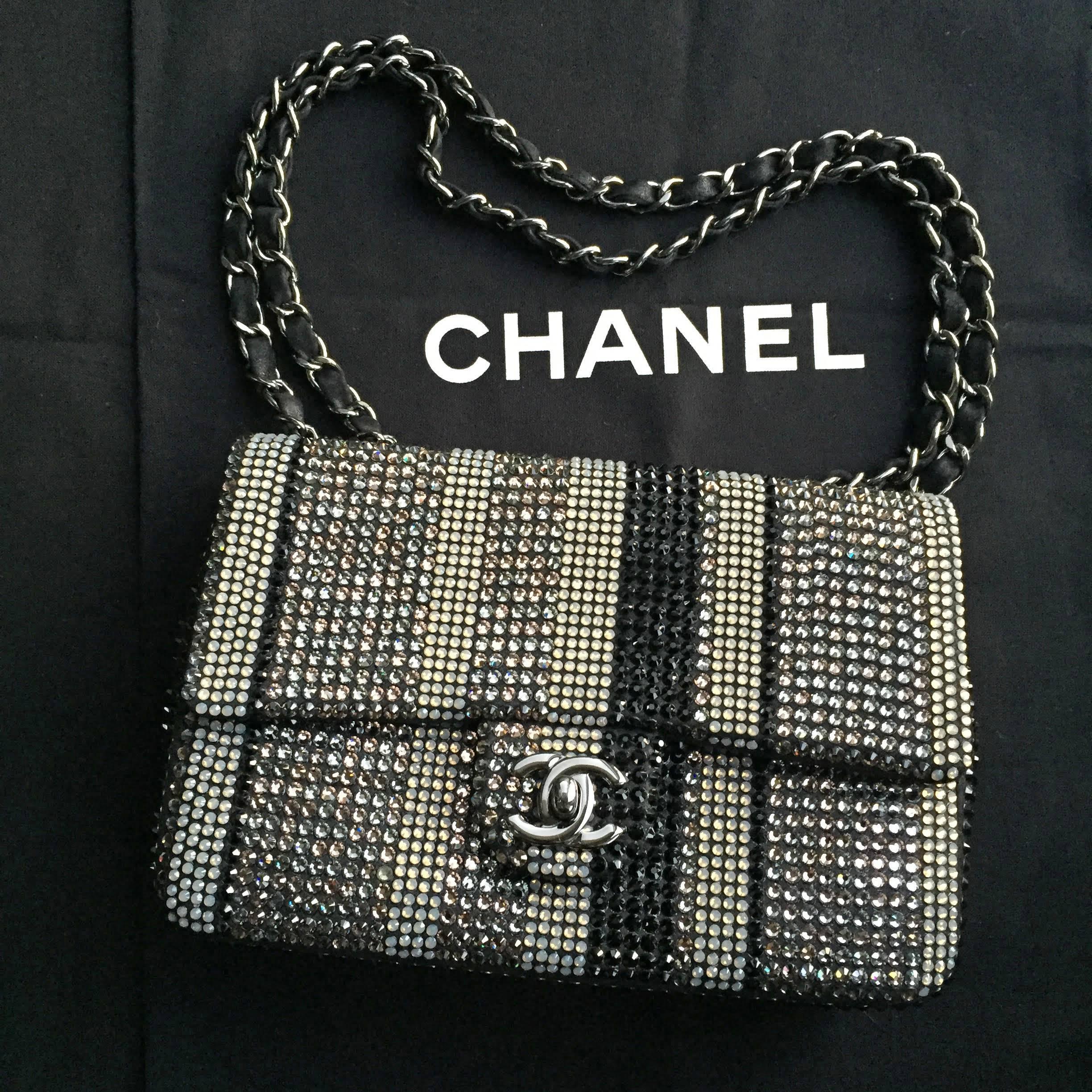 chanel strass bag