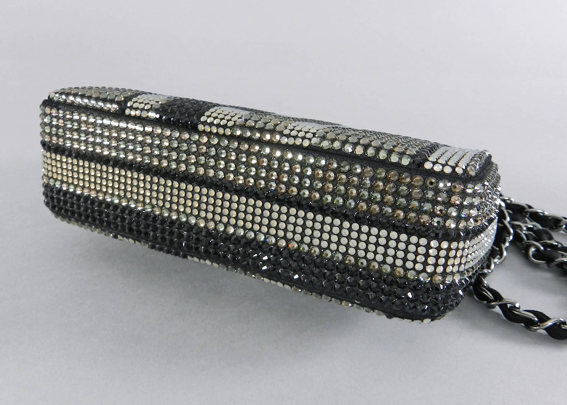Chanel Limited Edition Strass bag - Classic Flap Mini In Excellent Condition In Toronto, ON
