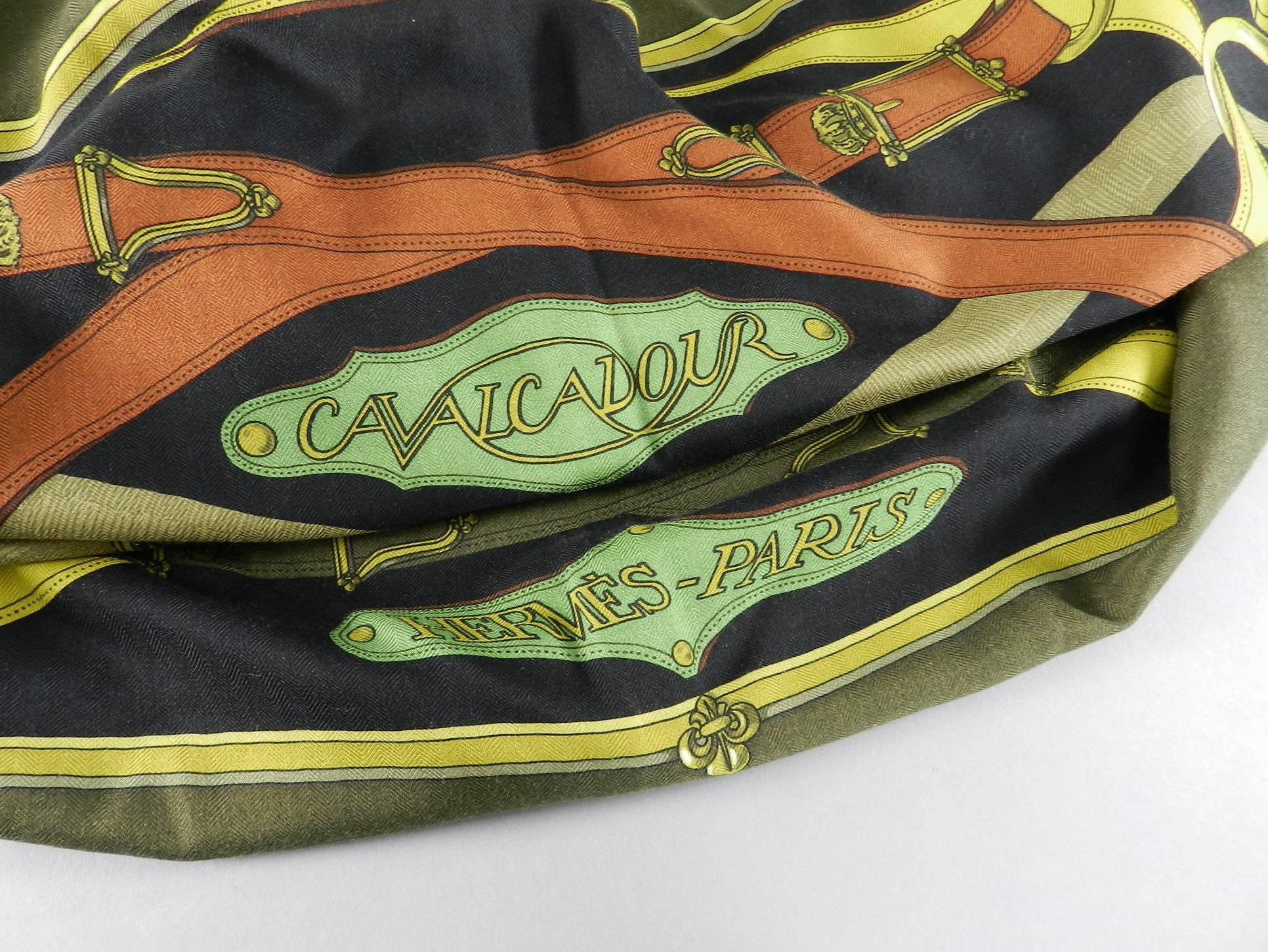 hermes cavalcadour scarf