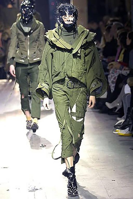 junya watanabe comme des garcons Deconstructed Army skirt at 1stDibs ...