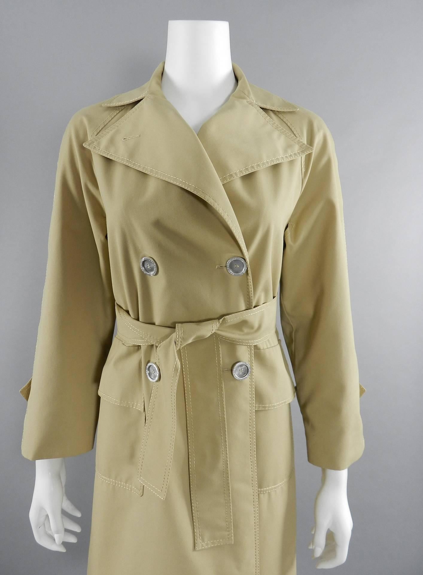 hermes trench coat mens