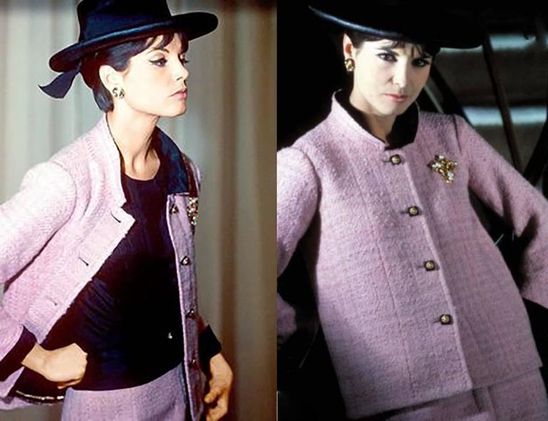 Chanel 1963 Haute Couture Pink Suit - Documented at 1stDibs