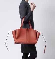 Celine Burgundy Trifold Bag 2016 collection