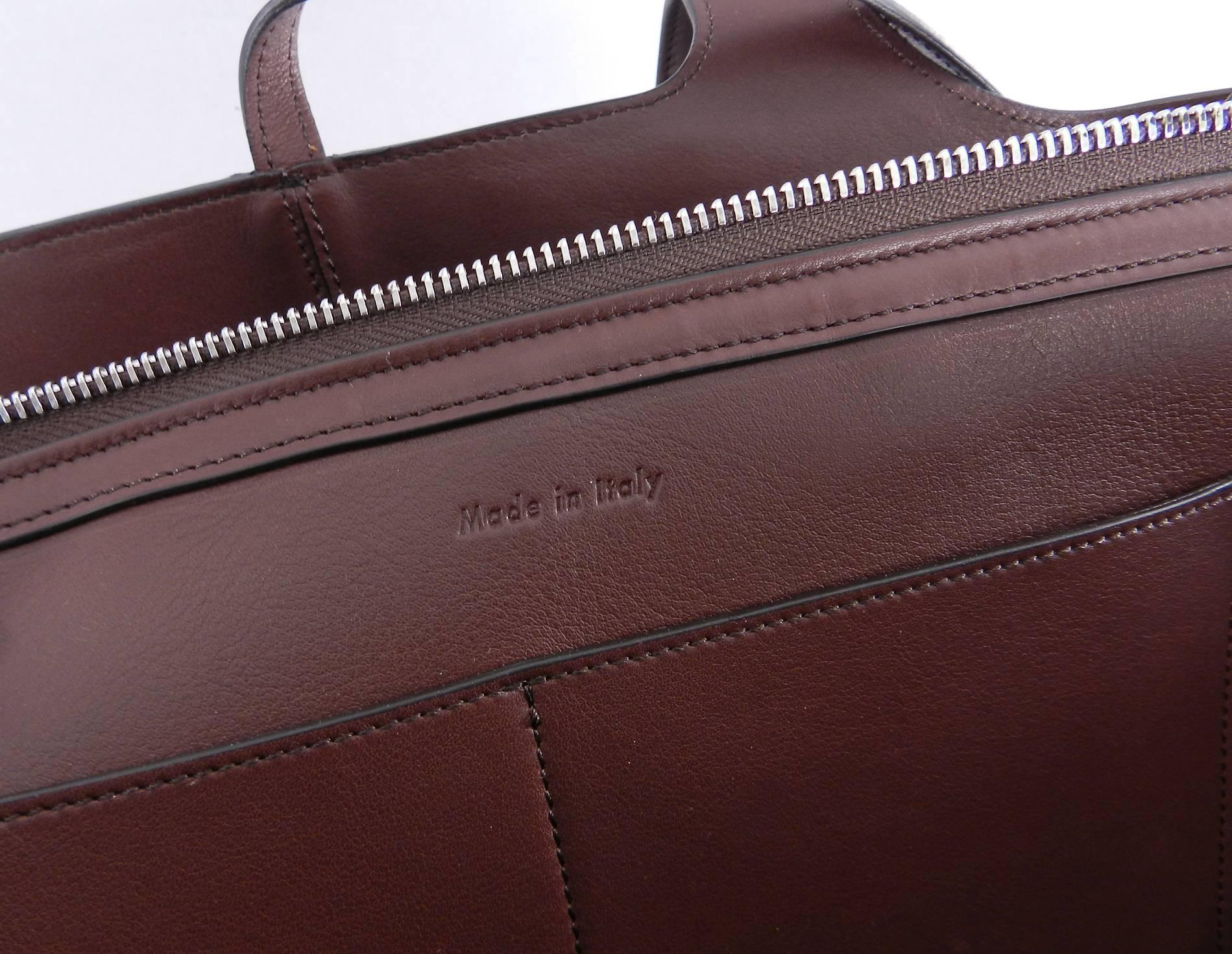 Celine Burgundy Trifold Bag 2016 collection 2